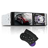 PolarLander 4.1 Inch HD TFT Screen Car Radio Stereo Bluetooth 1 din Size Support Rear View Camera TF USB AUX in MP4 MP5 Player