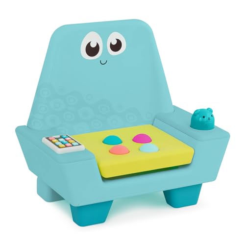 B. toys- B. play- Interactive Musical Chair- Little Learners- Developmental Toy for Kids- Toddler Chair with Light-Up Tablet & Activities – Music, Sounds, Lights, Buttons, Storage- 12 Months +