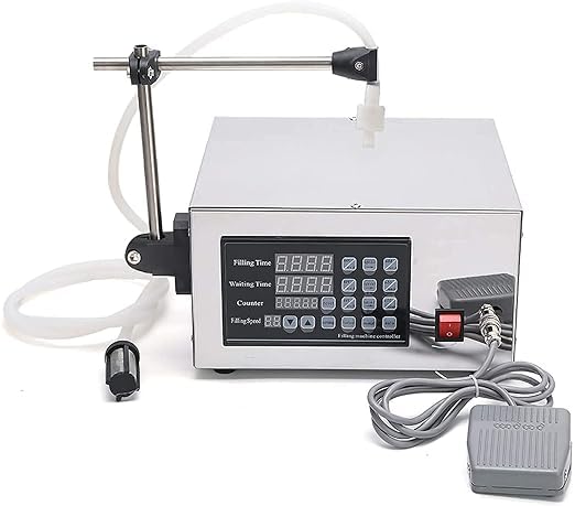 JD9 Liquid Filling Machine | Manual & Automatic Control | for Low Viscosity Oil, Milk, Beverage, Essential Oil, Juice, Water, Perfume, Condiment (5ml to 3500ml) (B0D7D26784) Amazon Price History, Amazon Price Tracker