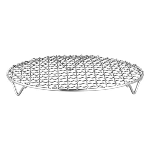 Rejilla de repuesto para barbacoa, parrilla de repuesto, parrilla de acero inoxidable, sartén de alto rendimiento y alto rendimiento para cocinar la hoguera