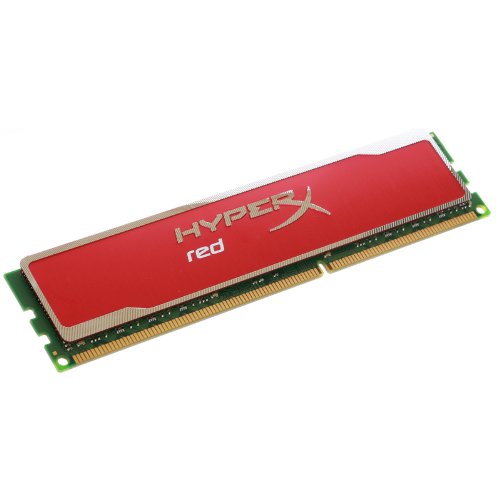 Kingston Technology Hyperx Red 8Gb 1600Mhz 10-10-10 1.65V Ddr3 Pc3-12800 Non-Ecc Dimm Motherboard Memory Khx16C10B1R/8 #TOP3