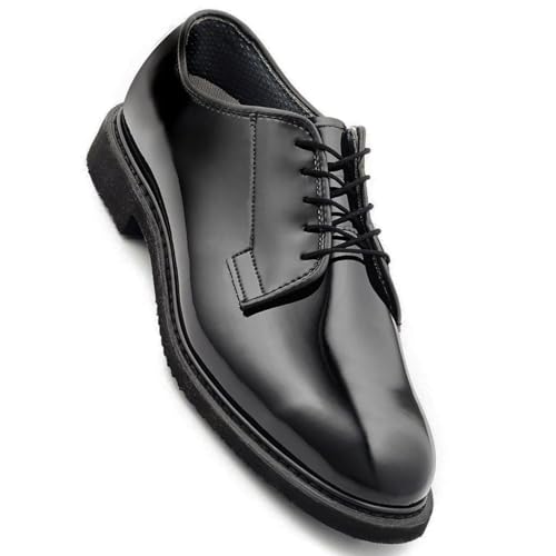 Image of Altama Men's Mil-Spec Oxford Shoes - Gloss Military Dress Oxfords with Moisture-Wicking Lining & Slip-Resistant Outsole