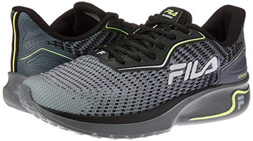 Fila, Squall, Tênis, Masculino, Grafite/Preto/Limão, 42
