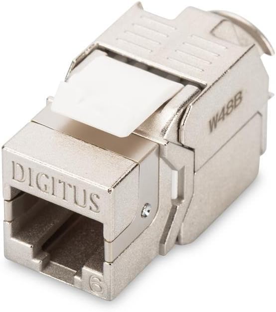 Module Keystone Cat-6 blindé RJ45 Digitus pour installer le réseau multimédia de la maison