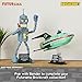 Brickcraft Futurama Planet Express Ship Brick Building Kit (382-Piece Set), Sci-Fi Collectible Display Model, Futuristic Toy Brick Set for Adults, Teens, and Fans of Animated TV