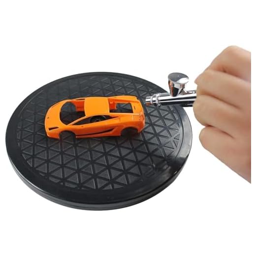 ABEST 8 "redondo aerógrafo Turn Table Heavy Duty giratorio soporte giratorio con rodamientos de bola de acero para Art Craft, aerografía, pintura, TV de Panel plano, portátiles, altavoces