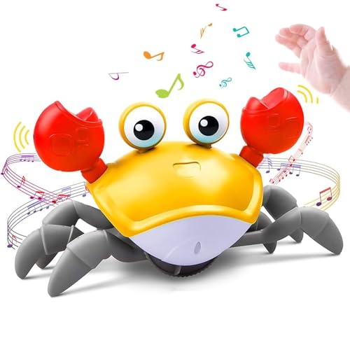 Upgraded Crawling Crab Baby Toy - Electric Sensing Toy - Fun Inte...