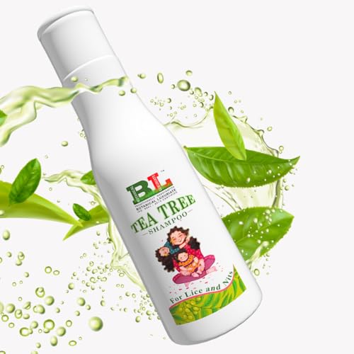 Image of Tea Tree Natural Anti Lice and Nits Shampoo 300 ml with Transparent Lice Removal Comb With Tea Tree and Neem Extracts(Pack of 3)