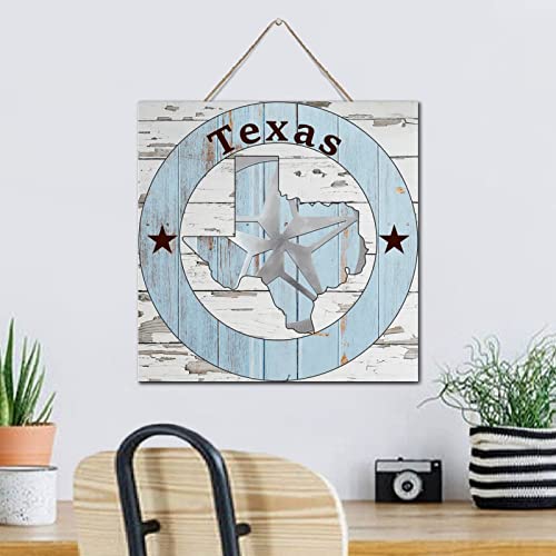 Panneau décoratif en bois vieilli de qualité supérieure Texas Lone Star - 4