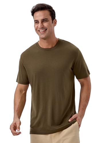 Men's 100% Merino Wool T-Shirt, Breathable Merino Undershirt, Base Layer for Men4