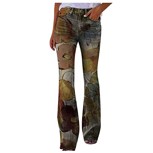 QHDDP Transparente Thermo Leggings Cargohose Beige HüFtjeans Damen Tights...