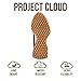 Project Cloud Trendy Fashion Sneakers for Women 2026 - Memory Foam and Non-Slip Comfortable Casual Ladies Shoes for Womens Fashion Sneakers - Lightweight Lace-up Shoes (LECCO,Sangria,9)