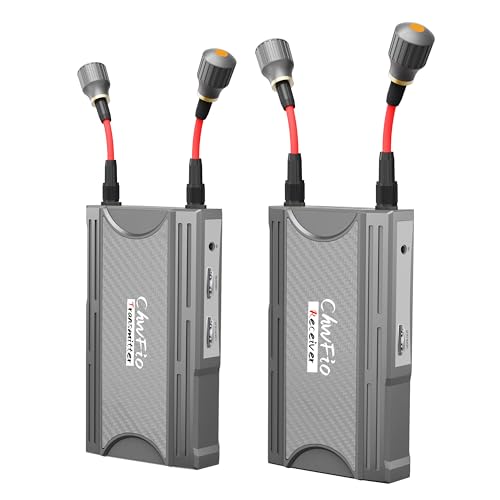 Image of Wireless HDMI Transmitter & Receiver Kit, 990ft 1080p Full HD Transmission with 5.8GHz, Plug & Play Setup for Streaming from Laptops/PCs/Cameras/Streaming Devices to Projectors, Loop-Out & IR Support