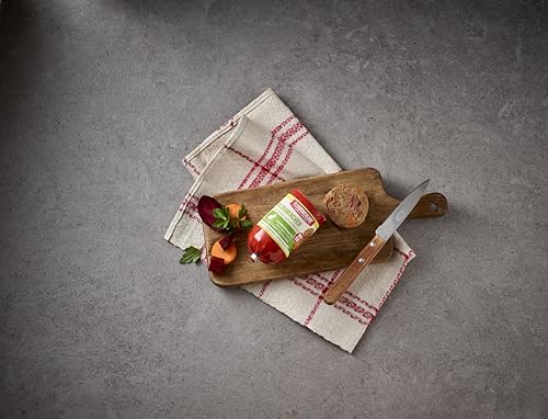 Fleischeslust Wildkaninchen mit feinem Wurzelgemüse, Leinöl und Sellerie Wurst (1 x 200 Gramm)