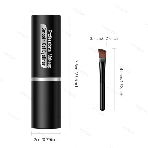 KYDA 2 Pzs Delineador Gel Negro Natural miniatura 7