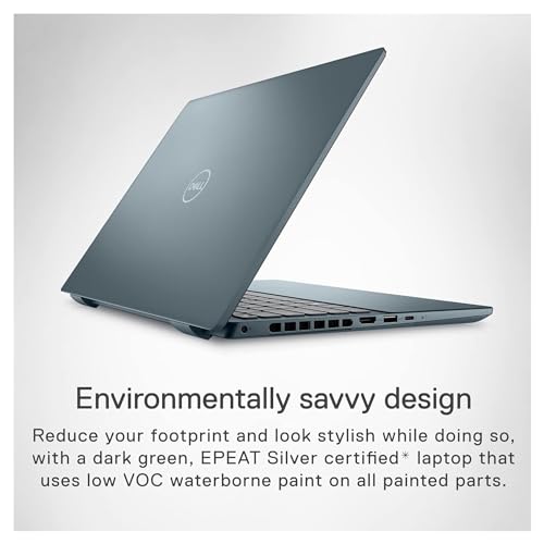 Image of DELL Inspiron 14 Plus 7420 Laptop, 14 inch 2.2K Display, Intel Core i7-12700H, 40 GB DDR5 RAM, 2 TB PCIe SSD, Intel Iris Xe, Backlit Keyboard, Windows 11 Pro, Atlantic Green