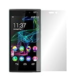 Slabo 2 x Bildschirmfolie für Wiko Ridge 4G Bildschirmschutzfolie Zubehör Crystal Clear KLAR