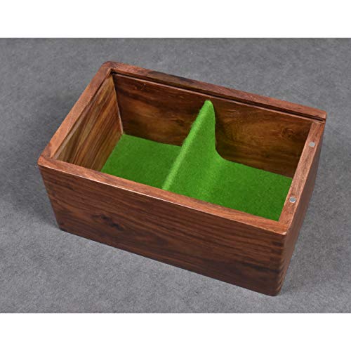 Image of RoyalChessMall- Golden Chess Pieces Storage Box for 3 to 4 inch Chess Pieces Set�