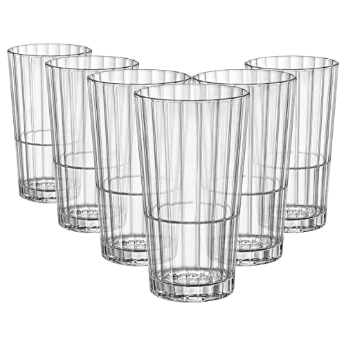 Rocco Bormioli Bormioli Rocco Oxfordbar Bib Set aus 6 Gläsern, Glas, 39,5 cl, 39,5 l