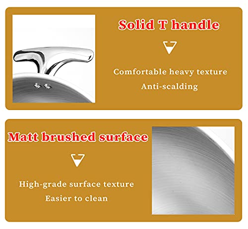 DBMGB Chafing Dish Edelstahl Warmhaltebehälter Essen Professionel Speisewärmer Elektrisch, Buffetwärmer mit 180° Rolltop… – Bild 5