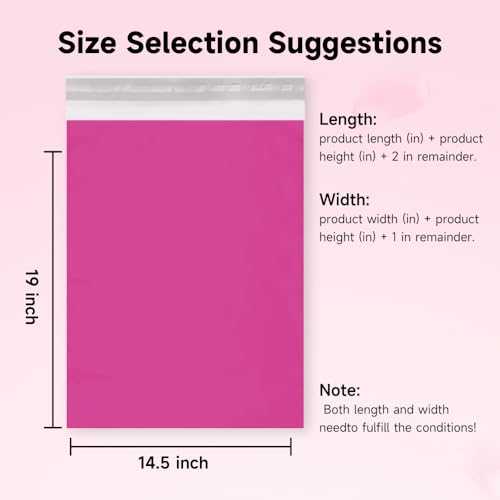 Image of Poly Mailers Shipping Bags with Strong Adhesive, Waterproof Mailing Bags for Clothing, T-Shirts, and Small Business Shipping