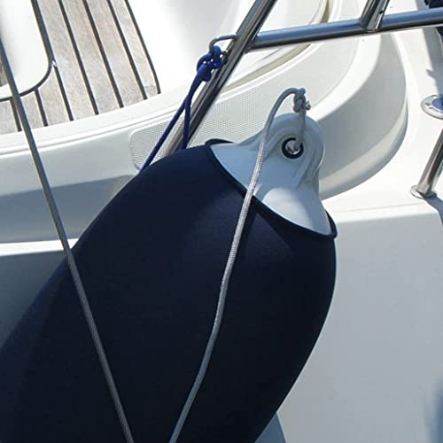 Diseño de defensas Funda de Defensa Defensa Barco largas (Ø 28-34cm en antrhazite) - Calcetines de Defensa de 5m para Cortar Usted Mismo para Aproximadamente 5-6 defensas