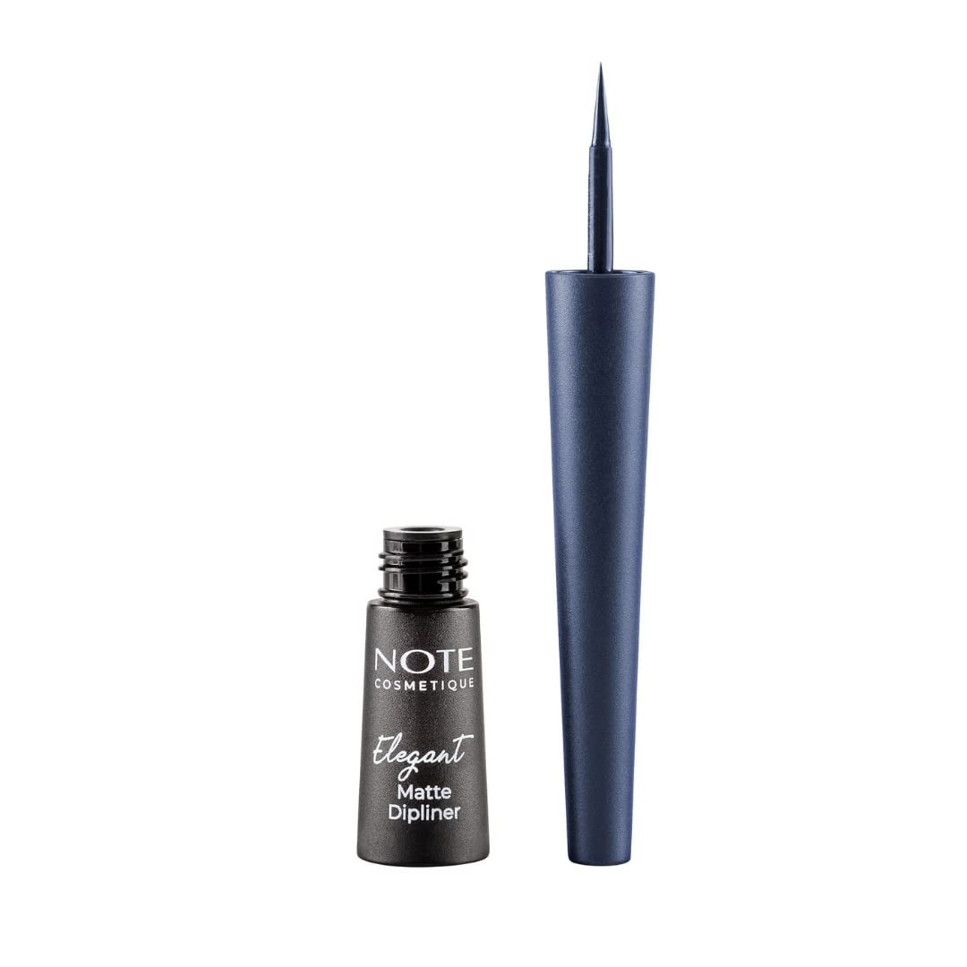 Note Cosmetics Elegant Matte Dipliner Waterproof Mavi, 03 Navy Blue