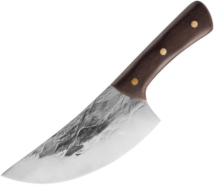 Meat Cleaver,Cleaver Knife 6.3 Inch Kitchen Hunting Knife Handmade Forged Boning Knife Meat Cleaver Butcher Fish Chef Knife Stainless Steel Machete For Kitchen, LAMAJIGA5844