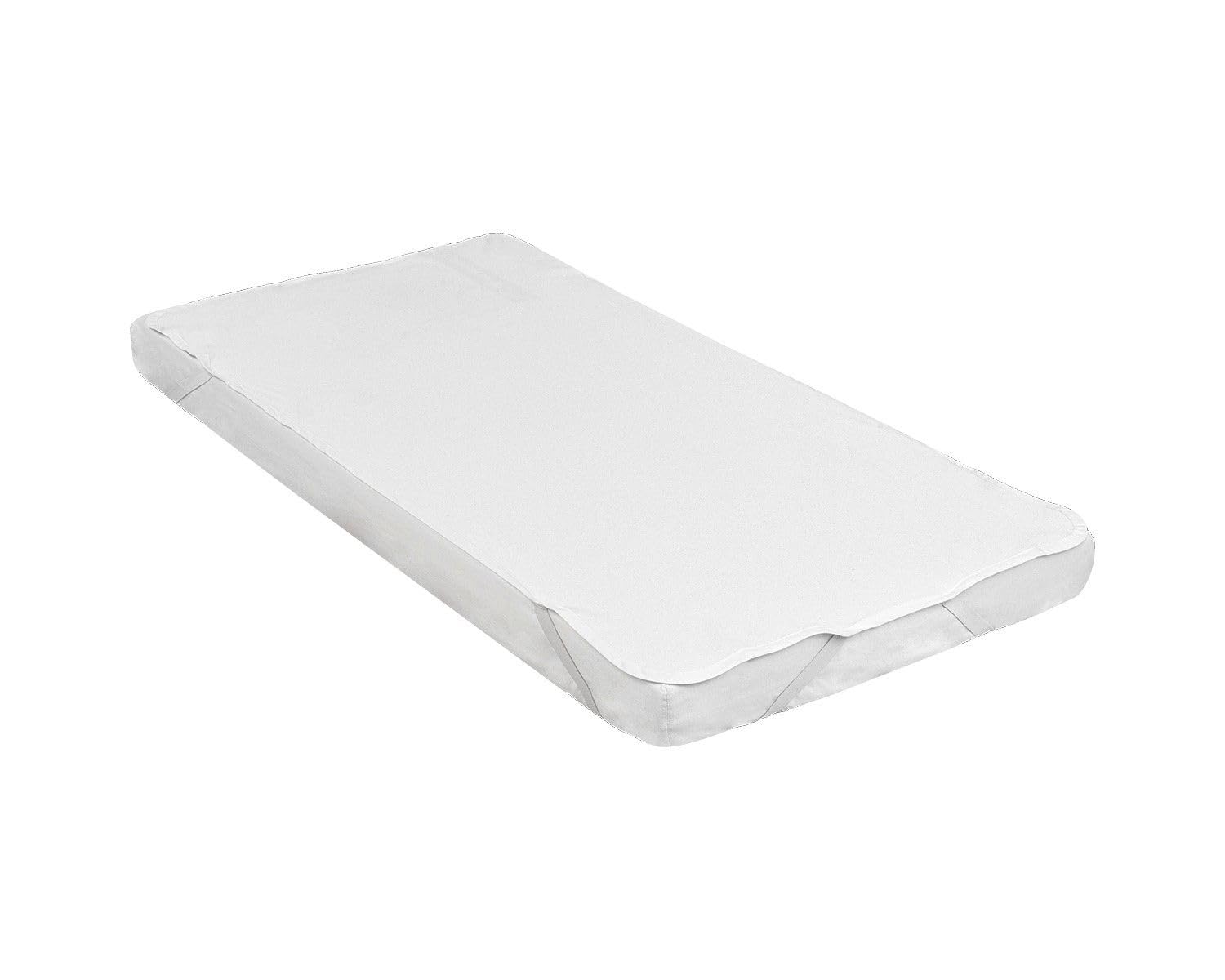 Kikkaboo Mattress Protector 80 x 50 cm Waterproof Washable Elastic Bands, Size: 50 x 80 cm