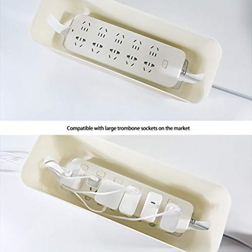 BSTCAR Cable Hide Box, Cable Collector Box, 29.5 x 11 x 11.4 cm, Cable Box, Wire Hide Box, Black, 29.5x11x11.4cm - Image 4