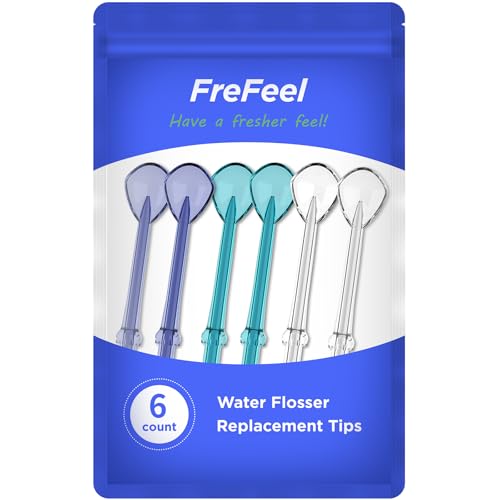 Image of Replacement Heads for Waterpik Water Flosser (6 Tongue Cleaner Tips)