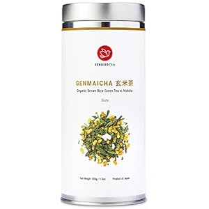 Senbird Genmaicha Matcha Loose Leaf Tea 100g