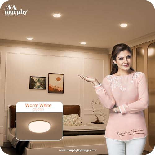 Image of Murphy Crescent 7W Round LED Junction Box Ceiling Downlight | Warm White | Deep Fit Design | 2-Year Warranty (Pack of 10)