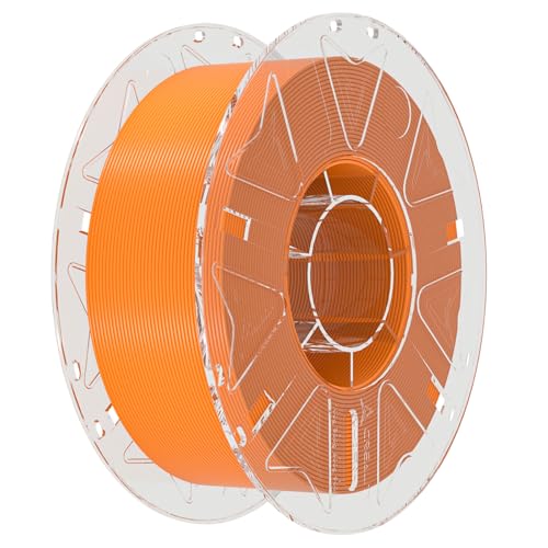 Image of Creality PLA Filament 1.75mm for K2 Plus Combo, RFID 3D Printer Filament PLA for High Speed 30-600mm /s, 1kg(2.2lbs) /Spool Hyper PLA Filament Support CFS, Fits for Most 3D Printers (Orange)