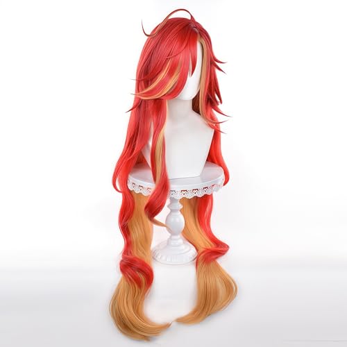 Image of Mavuika wig Suitable for Mavuika costume Synthetic hair with wig cap
