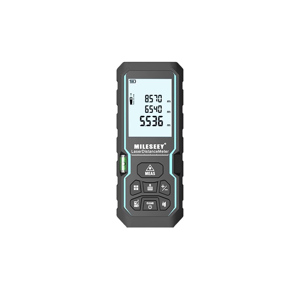 Laser Rangefinder Handheld bardzo precyzyjne władcy pomiaru pomiaru instrumentu pomiaru elektronicznego linijki linijki laserowej (Size : 80 meters)