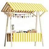 Specifiche: il carretto per eventi è disponibile in sei colori: blu, verde, arancione, rosa, rosso e giallo, e in tre lunghezze: 120 cm, 150 cm e 180 cm, con un'altezza di 200 cm. Ideale per bancarelle di mercati agricoli, festival, fiere dell'artigianato ed eventi comunitari, aiuta le piccole imprese a creare un allestimento professionale ovunque
