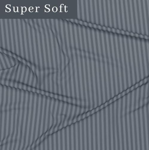 Image of BSB HOME Premium Cotton Water-Resistant Mattress Protector with All Round Elastic Fitted- Breathable, Noiseless, Bed Cover, Hypoallergenic & Washable - (78 x 72 + 10 Inches, Color- Grey)