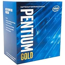 Intel® Procesador Pentium Gold G-6400 para Equipos de sobremesa de 2 núcleos LGA1200 a 4,0 GHz (chipset Intel® Serie 400) 58W (BX80701G6400)