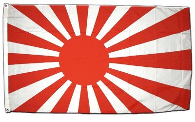 Flaggenfritze Drapeau XXL Guerre Japon Drapeau 150 x 250 cm