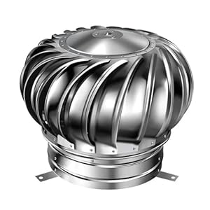 Abbnia HXD253 Edelstahl Turbinenlüfter