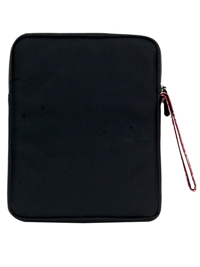 Image of ProElite Tablet Sleeve Case Cover for Upto 11.5 inch for iPad 10.2 /Air 10.9 /Pro 11 / Samsung /Lenovo /Galaxy Tab A9 Plus /S8 /S9 /Realme Pad /Honor Pad X9 /Xiaomi Mi pad 7 /Redmi Pad /Oneplus Pad, Black Filigree