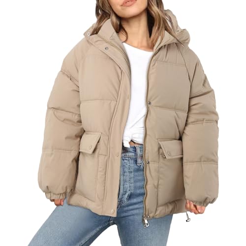 Veste de transition femme chaude et manteau en duvet épais matelassé