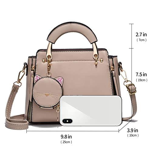 Image of Xiaoyu Fashion Purses and Handbags for Women Ladies Crossbody Bags Top Handle Satchel Shoulder Bags Small Totes