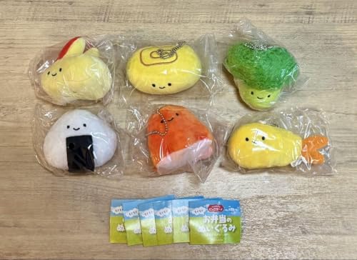 にっこりーノ もぐもぐお弁当のぬいぐるみ 全6種コンプリートセット Z