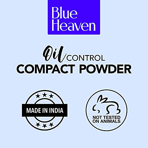 Image of Blue Heaven Oil Control Compact Powder, Toffee 501, 8 g