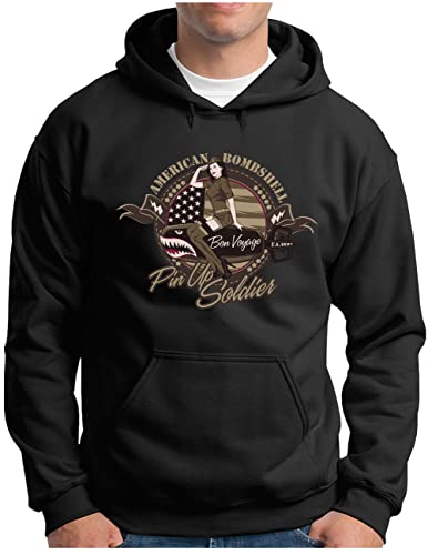 Sweat à capuche Vintage U.S. Army OM3, Pull Homme Idéal pour les Sorties Urbaines et Week-ends
