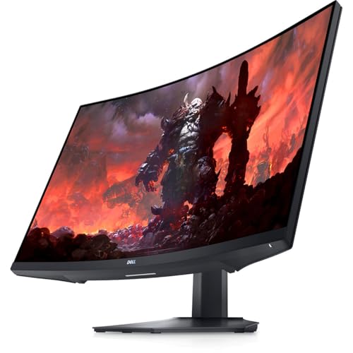Image of DELL S3222DGM 32 2K QHD 2560 X 1440 165HZ CURVED SCREEN GAMING MONITOR