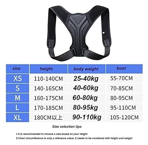Correcteur de posture réglable avec maintien renforcé de la clavicule et des épaules Large - 7