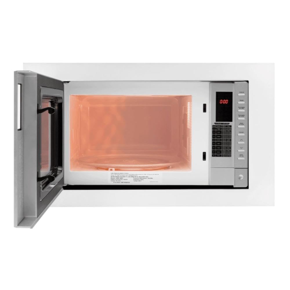 みゃんまーグレーXS FISCHER FORNO MICRO-ONDAS EMBUTIR 25L FIT LINE MOLDURA BRANCA 127V